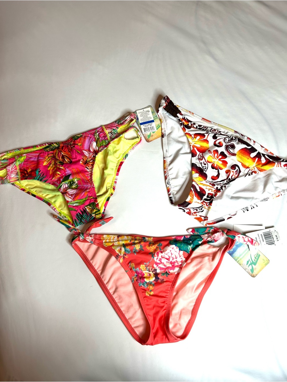 3 Pairs NWT Hobie Bikini Bottom Bundle Size XL (All 3 Included!)